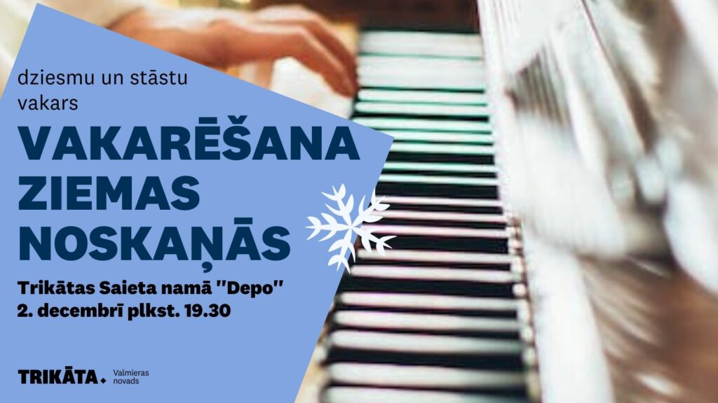 vakarēšana ziemas noskaņās