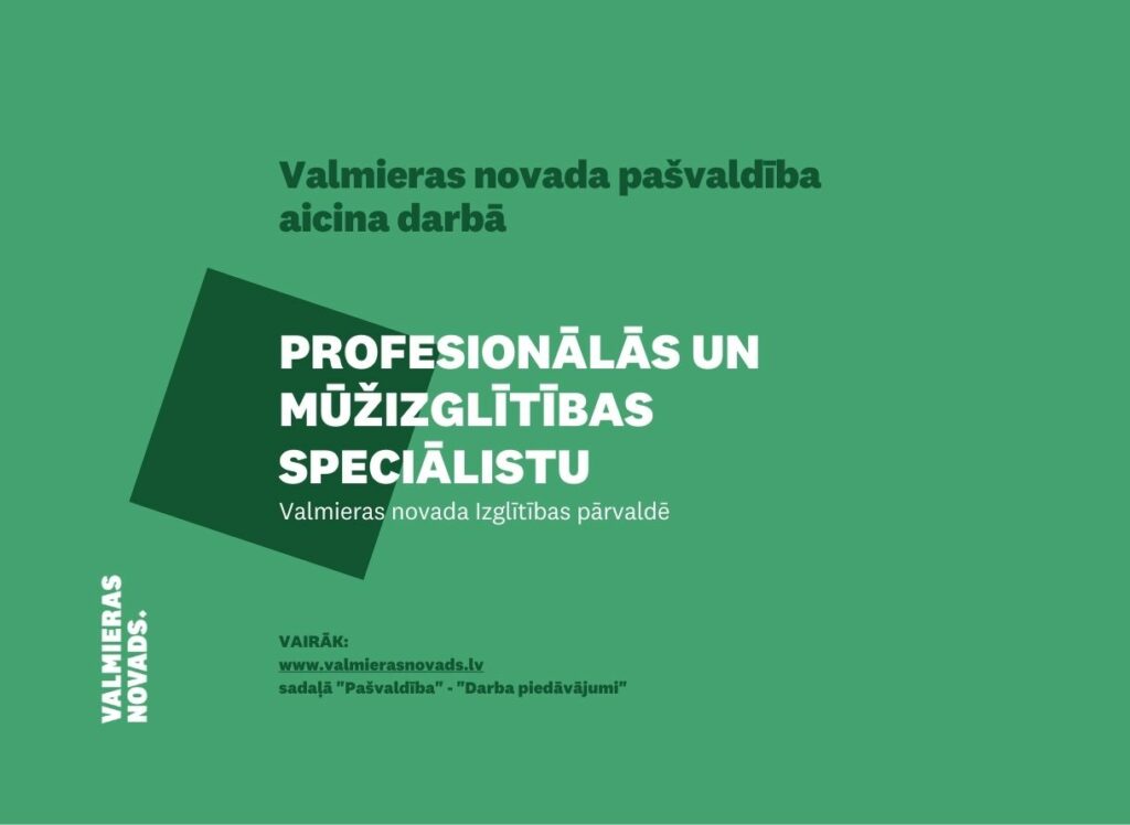 profesionālās un mūžizglītības speciālistu