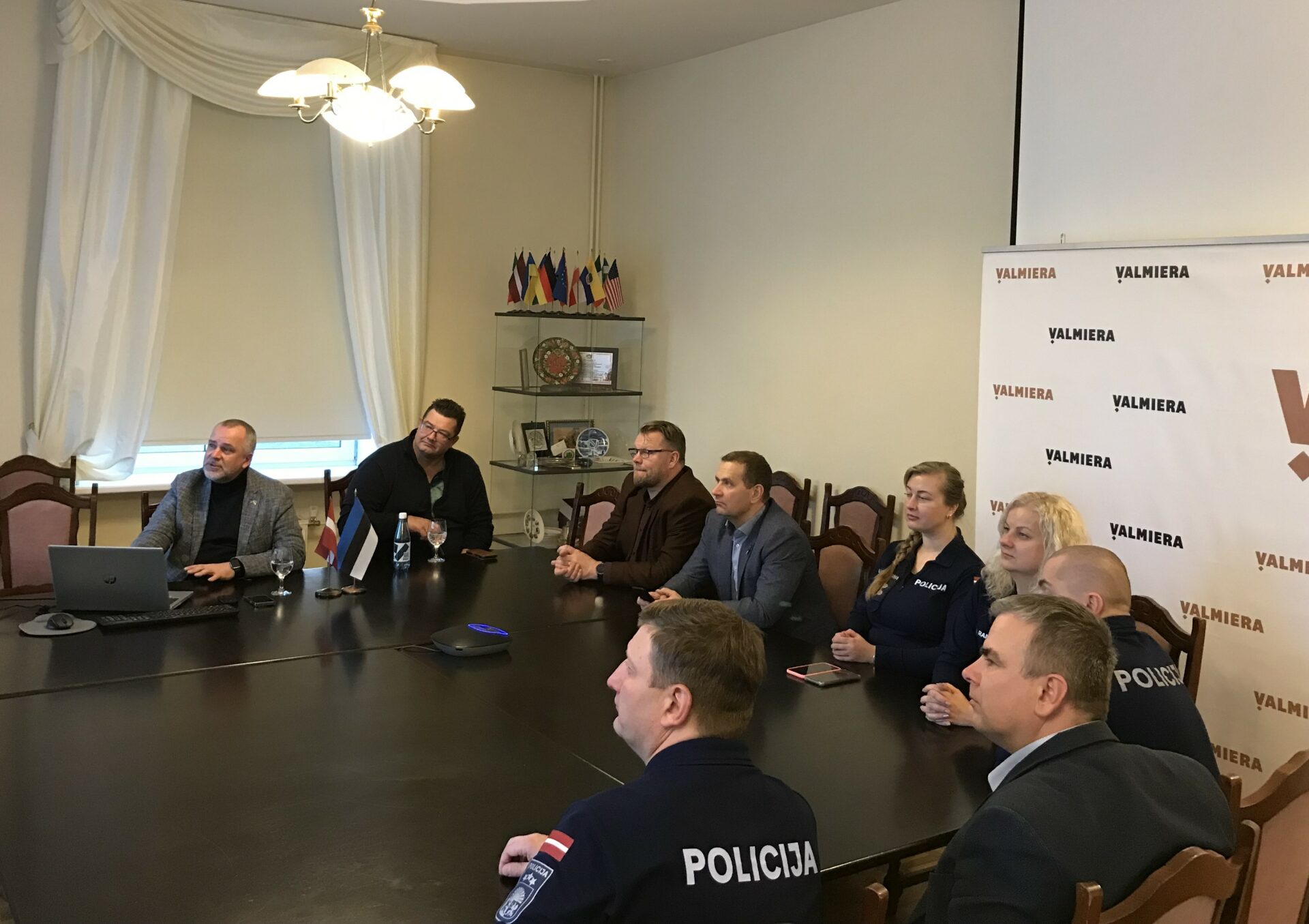 Igaunijas policijas vizīte Valmierā
