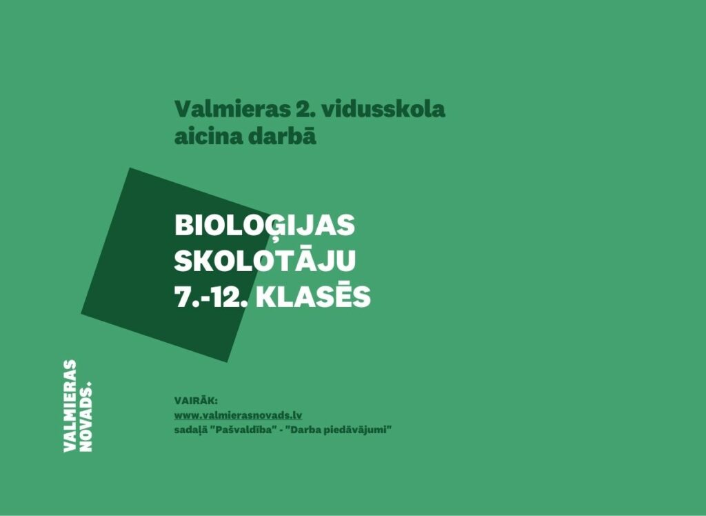 V2V Bioloģijas skolotāju