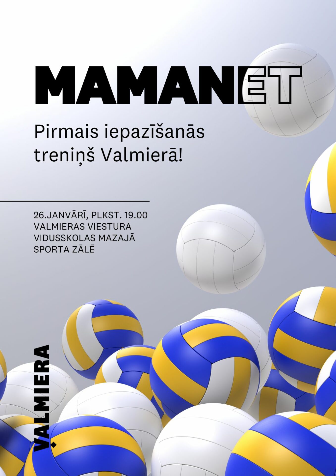 Mamanet Valmiera iepazīšanās treniņš