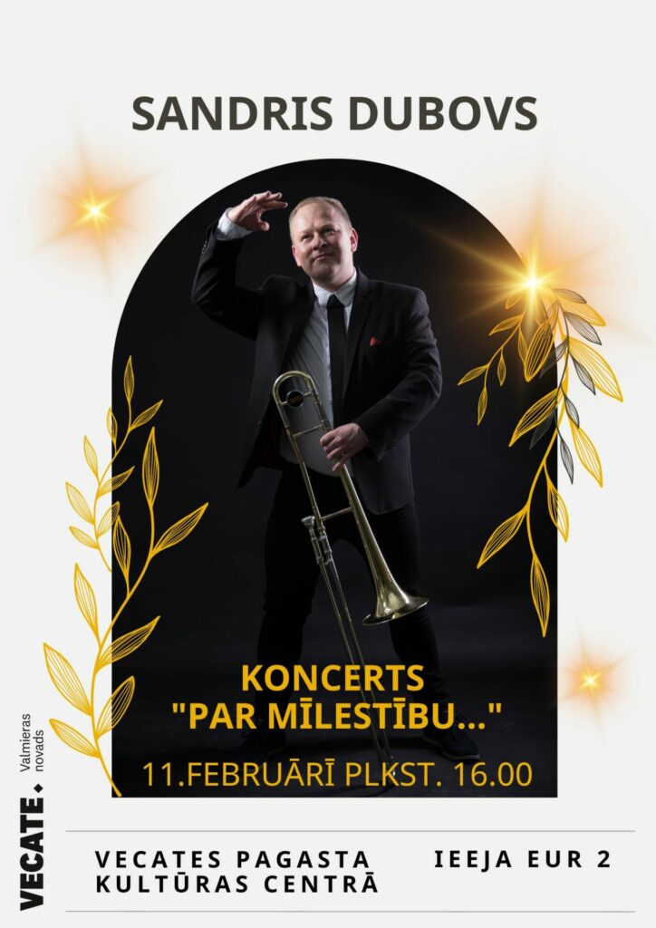 Sandra Dubova koncerts "Par mīlestību..." Vecatē