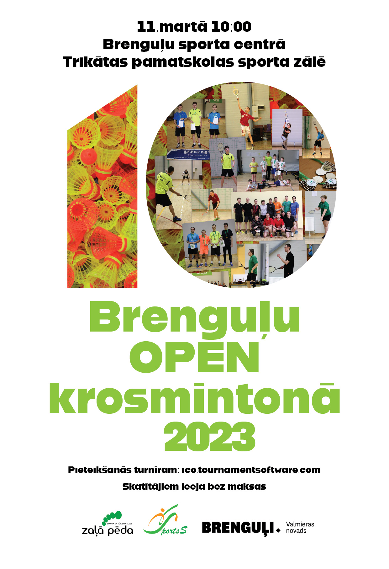 Brenguļu OPEN krosmintonā