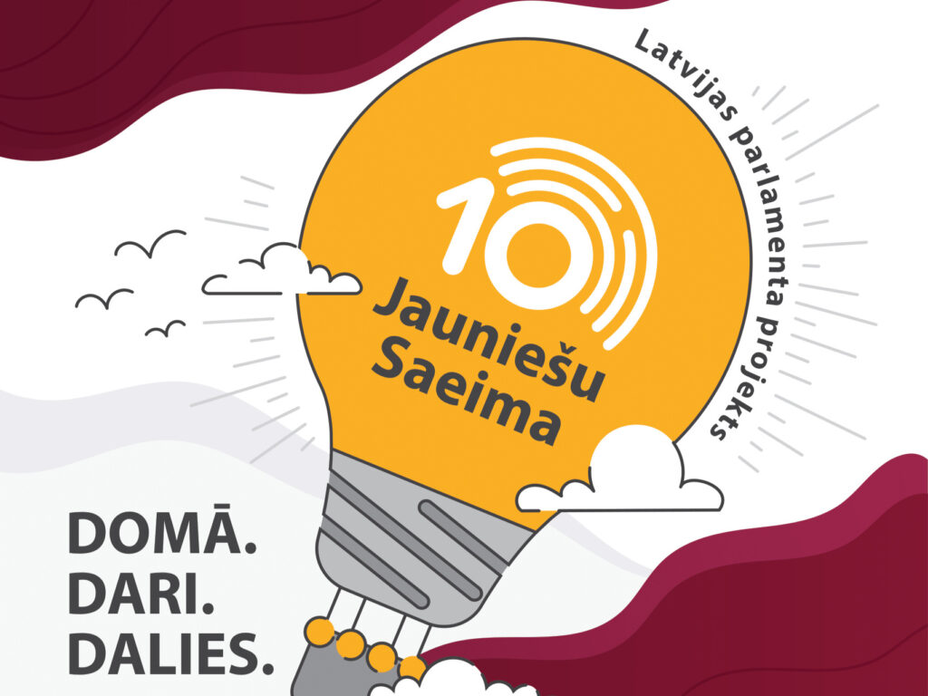 Jaunieši aicināti kandidēt 10.Jauniešu Saeimas vēlēšanās