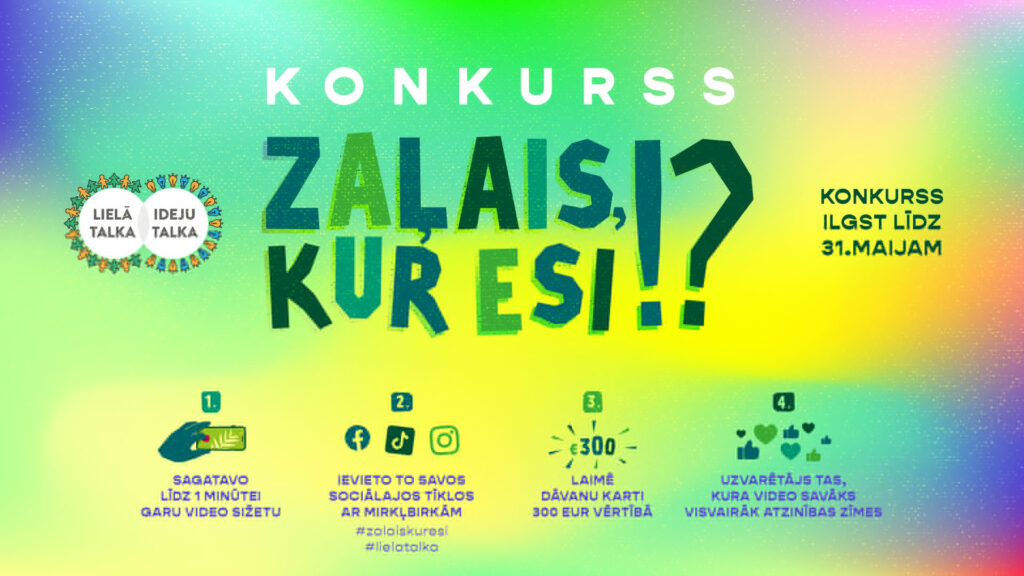 konkurss zaļais kur esi?