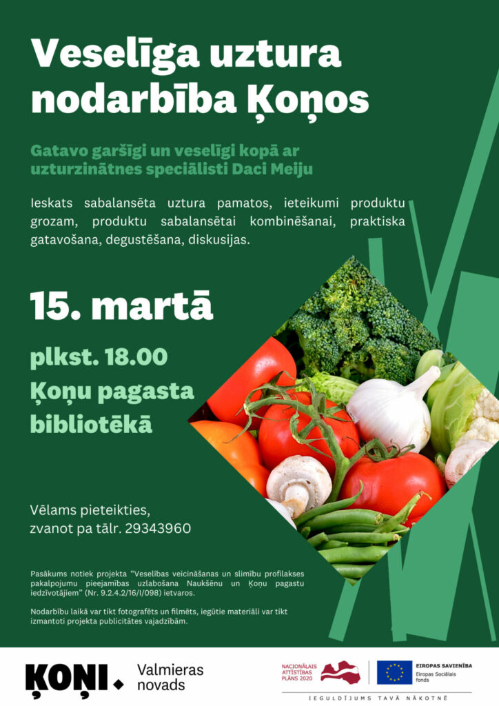 Veselīga uztura nodarbība Ķoņi 15_3_2023