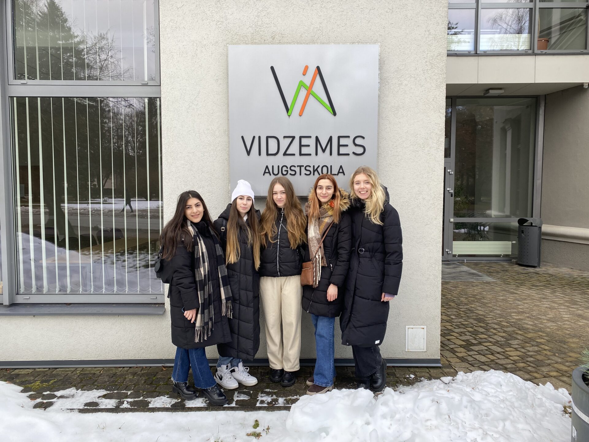 Starptautiskie studenti ieradušies Vidzemes Augstskolā