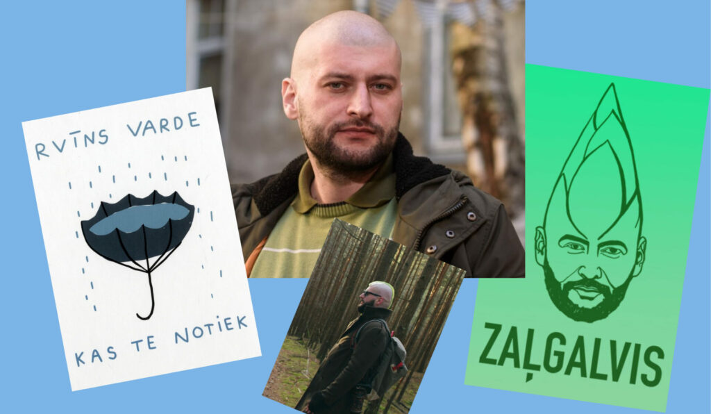 Tikšanās ar raidījuma "Zaļgalvis" vadītāju Rvīnu Vardi