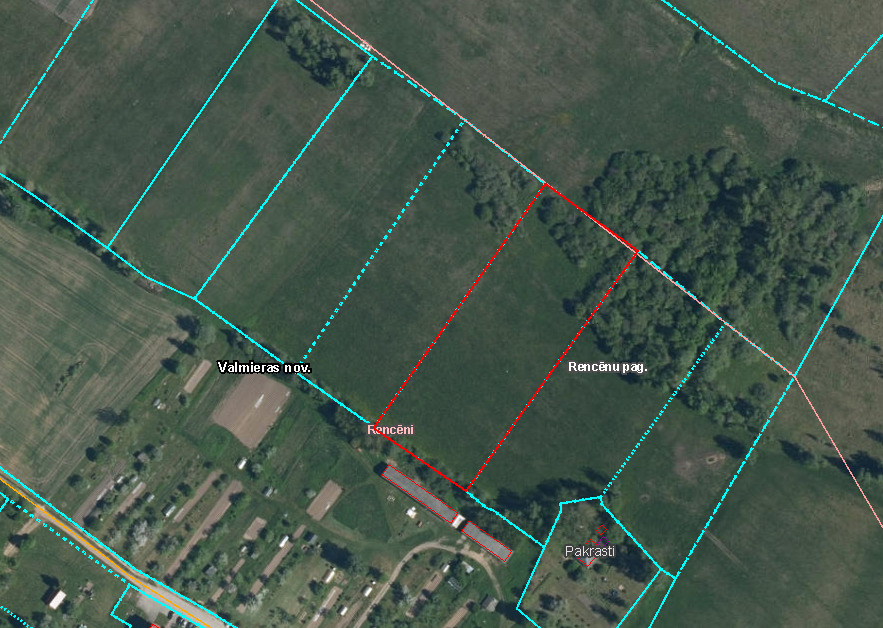 Pašvaldība piedāvā nomāt zemes vienību “Zeides” Rencēnu pagastā lauksaimniecības vajadzībām