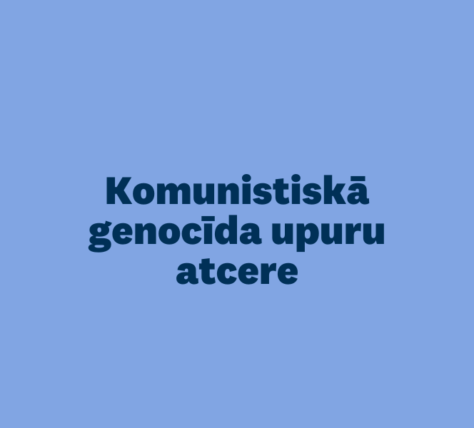 Komunistiskā genocīda upuru atceres norises