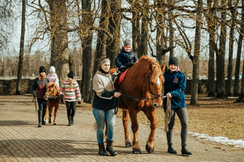 Ģimenes diena Valmiermuižas stallī
