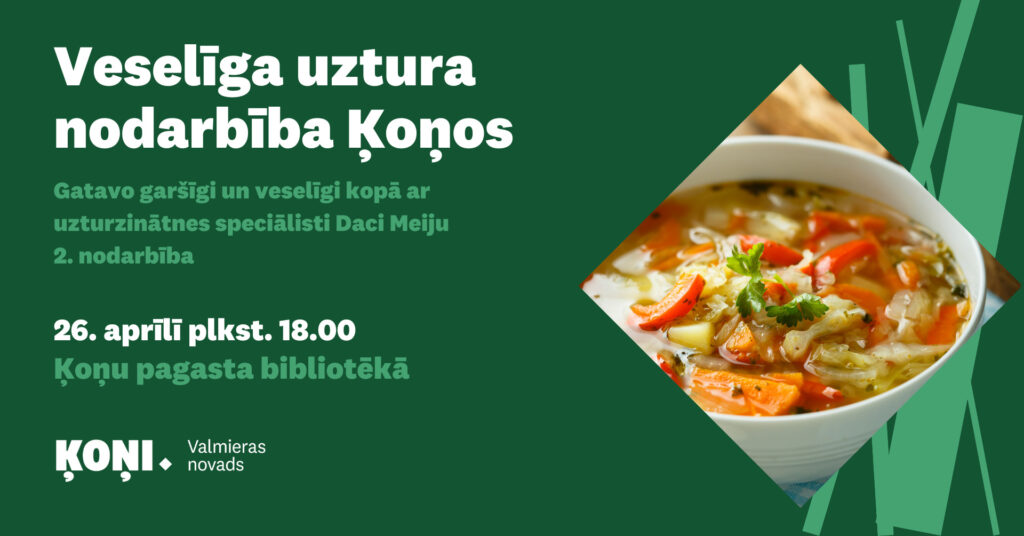 Veselīga uztura nodarbība