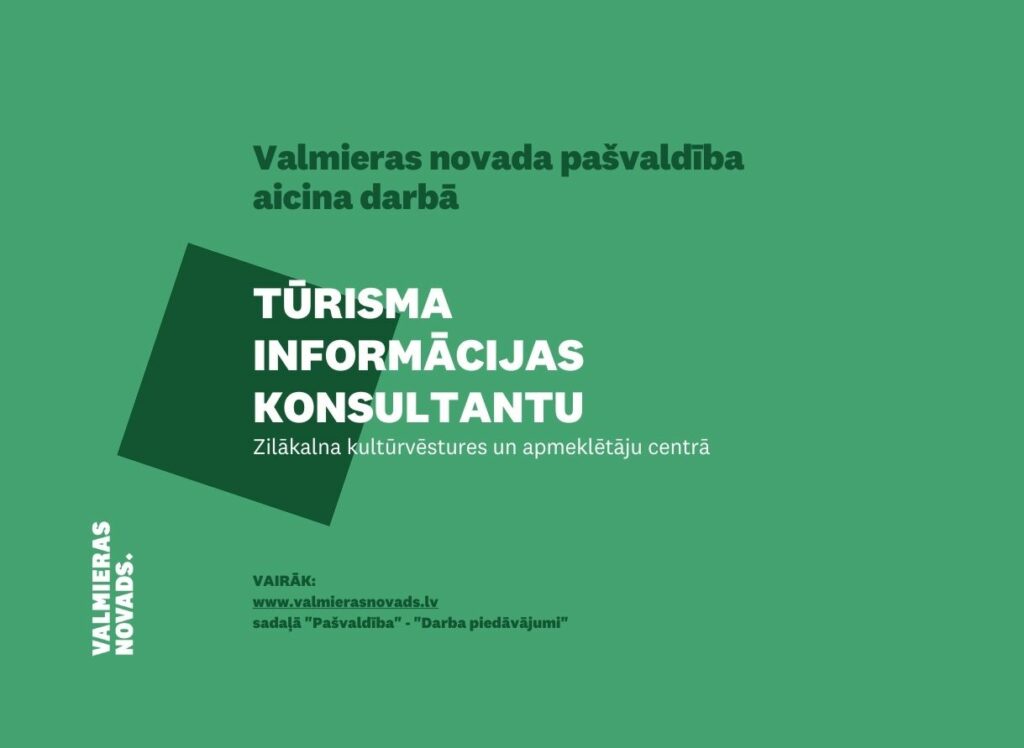 Zilākalna kultūrvēstures un apmeklētāju centrā tūrisma konsultants
