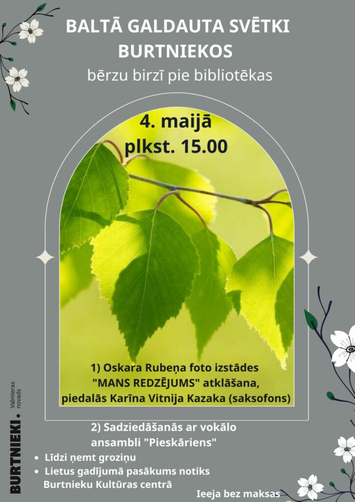 Baltā galdauta svētki Burtniekos