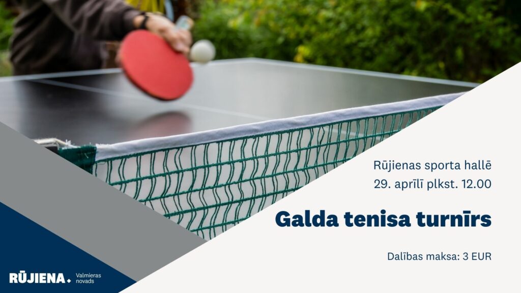 Galda tenisa turnīrs