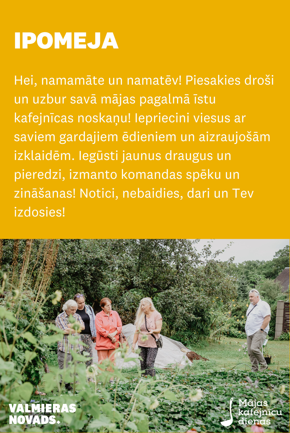 Mājas kafejnīcu dienu Valmieras novadā 2022 dalībnieku atziņas