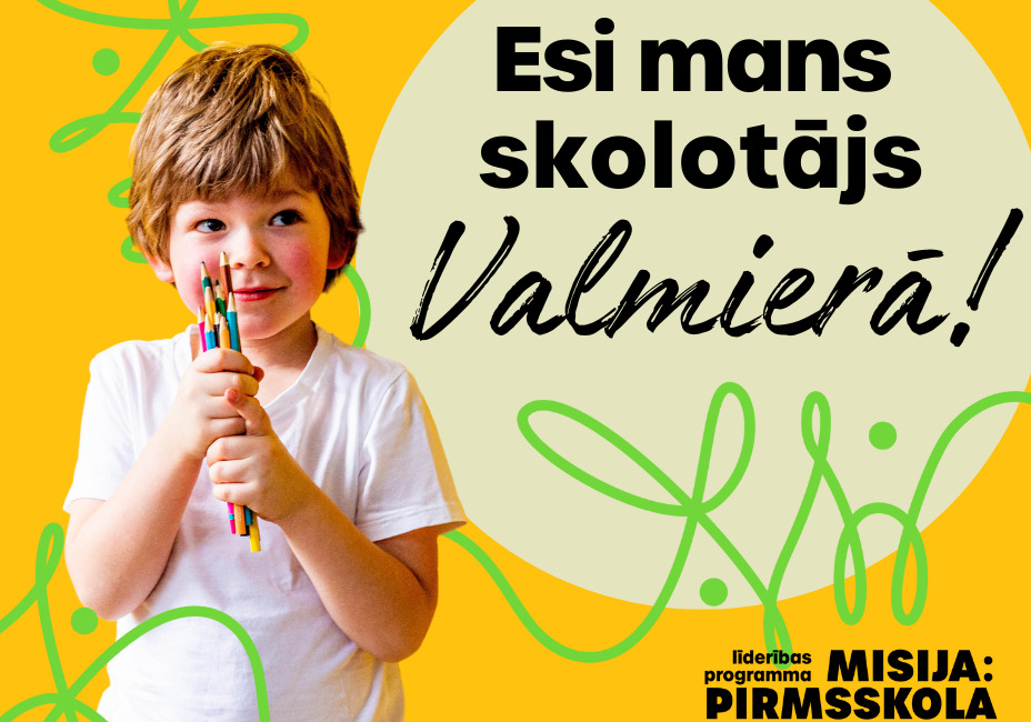 Programma “Misija: Pirmsskola” līdz 31. maijam