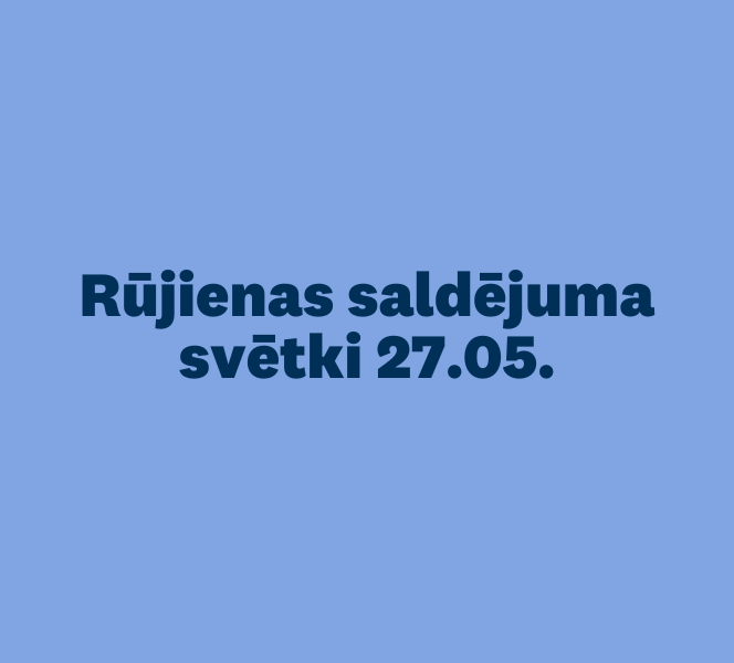 Rūjienas saldējuma svētki jau 27. maijā!