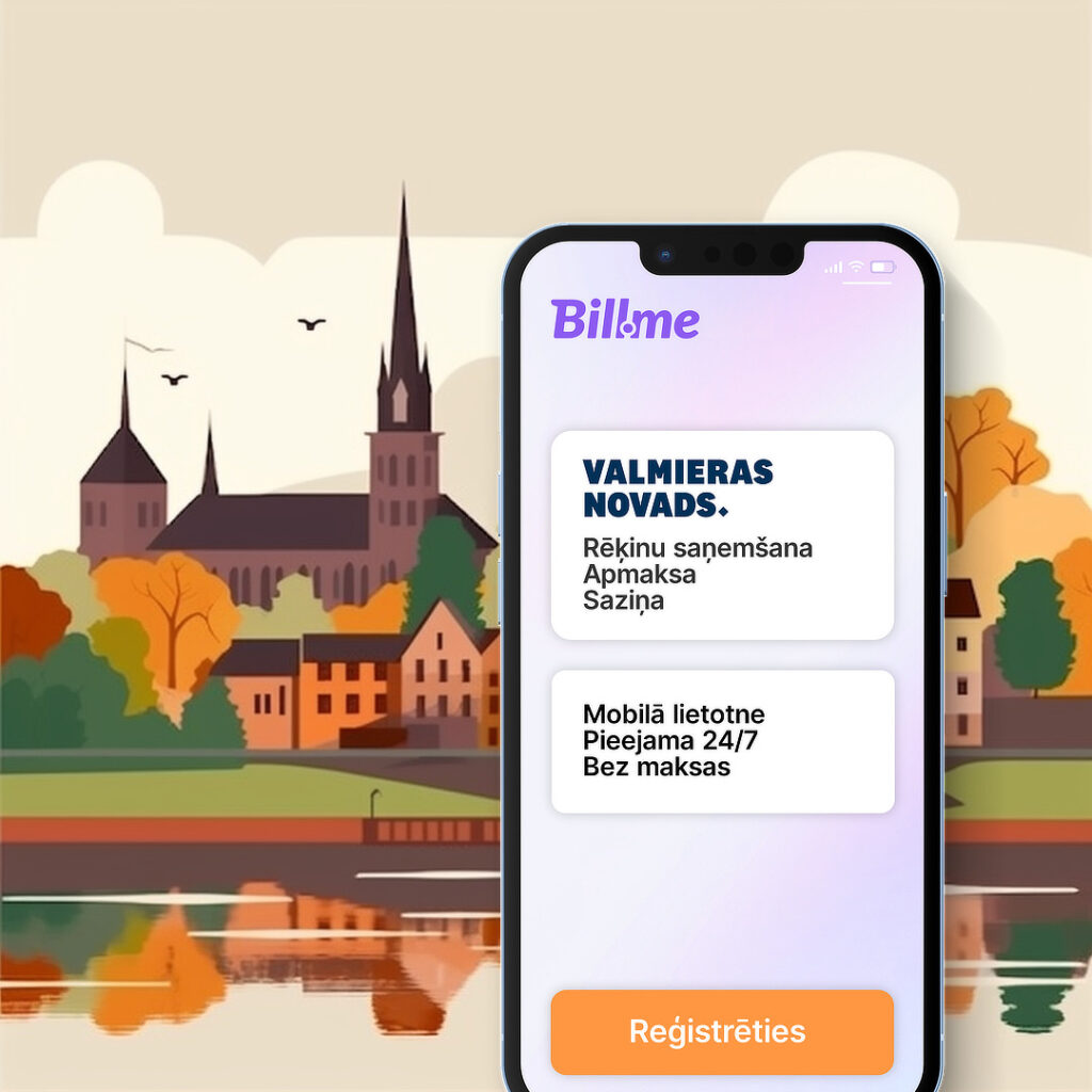 Valmieras novada pašvaldība uzsāk sadarbību ar Bill.me
