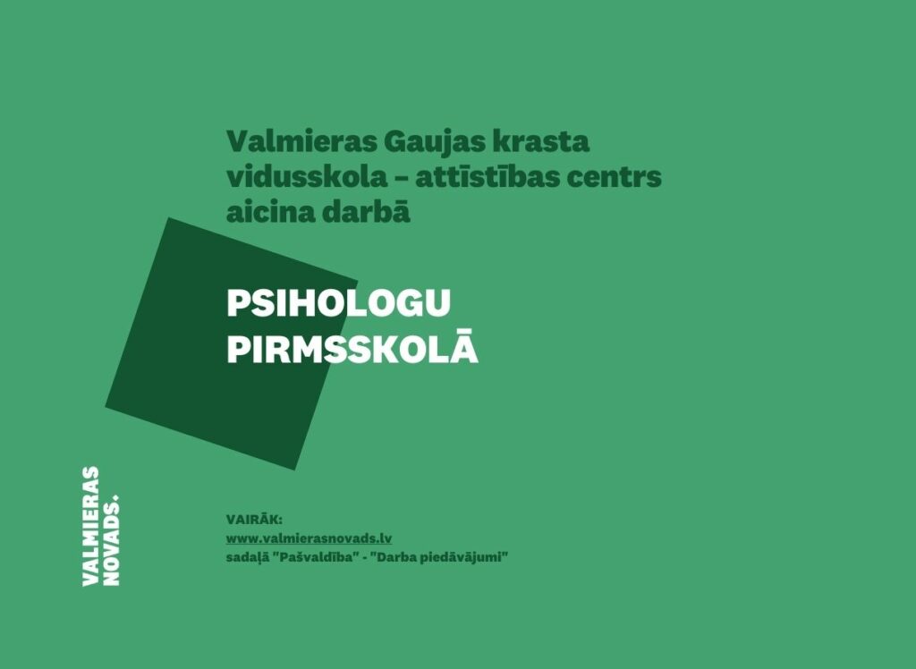 psihologs pirmsskolā GKVAC