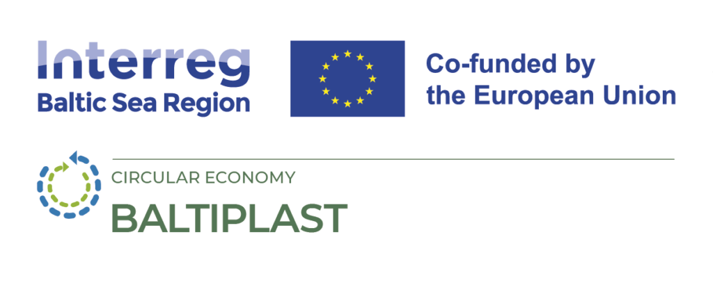 Interreg Baltijas jūras reģiona programmas projekta BALTIPLAST logo.
