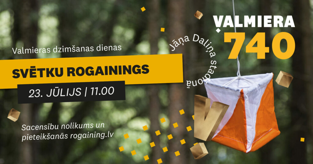 Valmieras dzimšanas dienas svētku rogainings