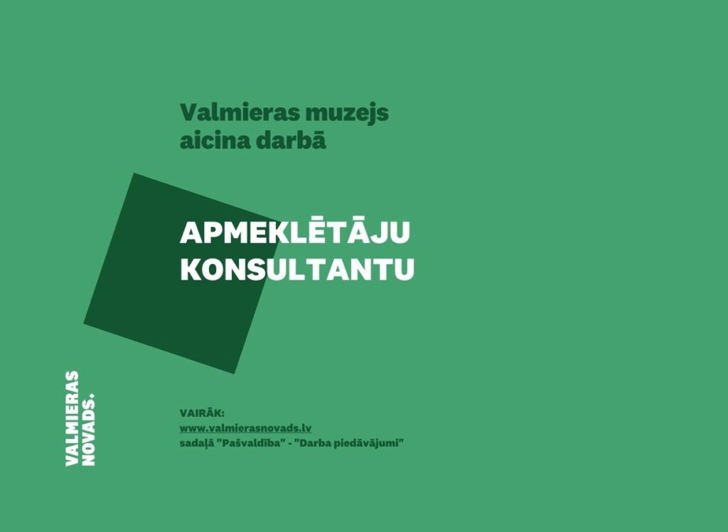 apmeklētāju konsultantu muzejā
