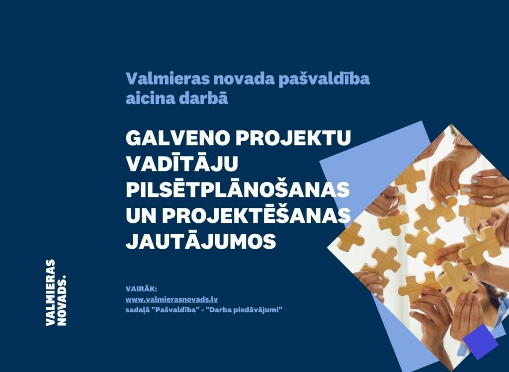 galveno projektu vadītāju pilsētplānošanas un projektēšanas jautājumos