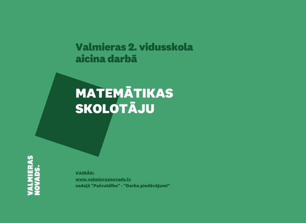 matemātikas skolotāju V2V