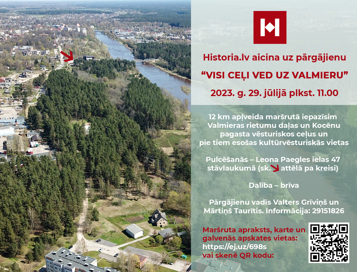 Historia.lv pārgājiens Valmierā