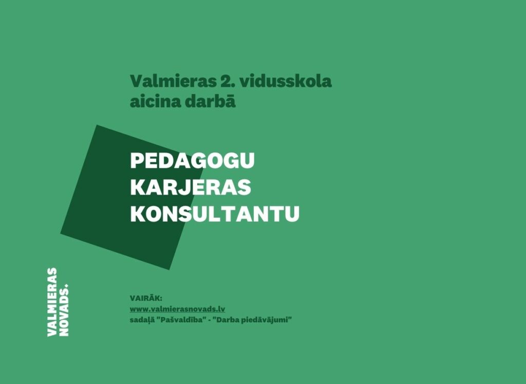pedagogu karjeras konsultantu V2V