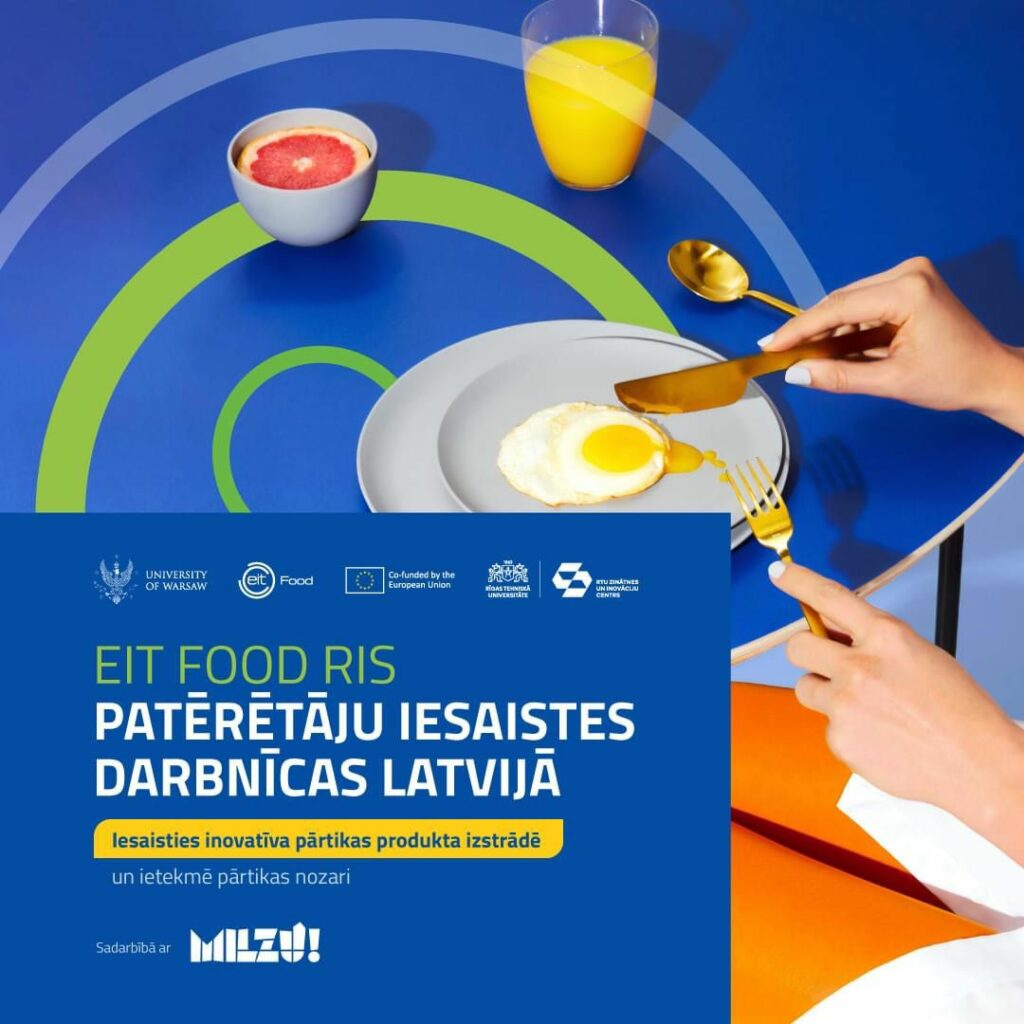 Aicina piedalīties inovāciju darbnīcās, lai radītu idejas jauniem pārtikas produktiem, kas apvienos gaļas un augu valsts labākās īpašības