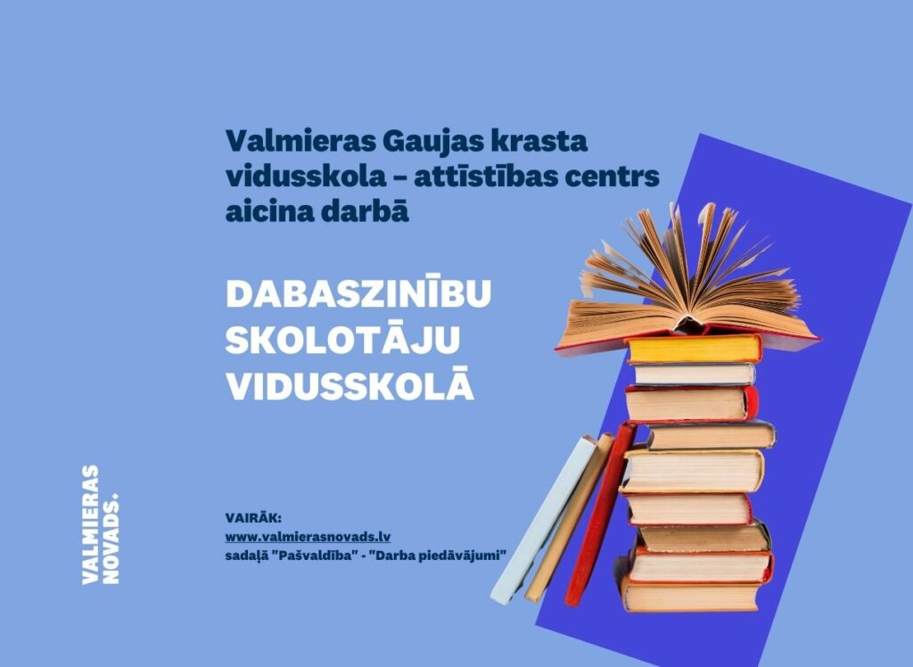 dabaszinību skolotāju vidusskolā VGKV
