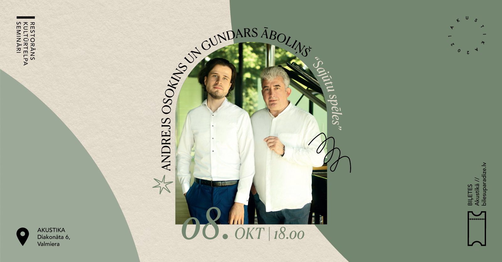 Osokina un Ābiliņa muzikāls koncerts