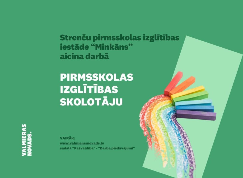 pirmsskolas izglītības skolotāju Minkāns