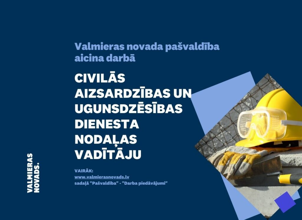 Civilās aizsardzības un ugunsdzēsības dienesta nodaļas VADĪTĀJU1