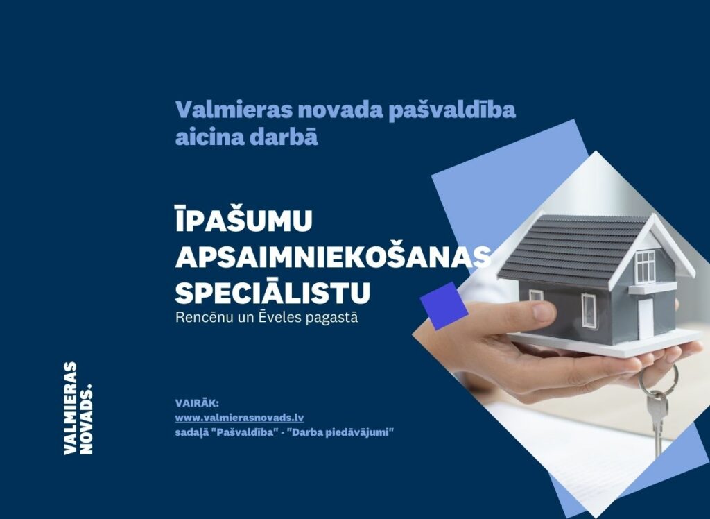 īpašumu apsaimniekošanas speciālists Rencēni Ēvele