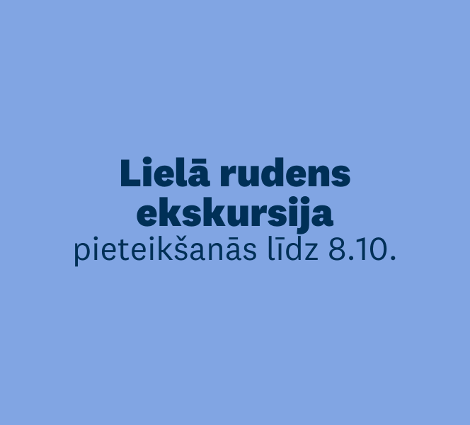 Piesakies Lielajai rudens ekskursijai Valmieras novadā!