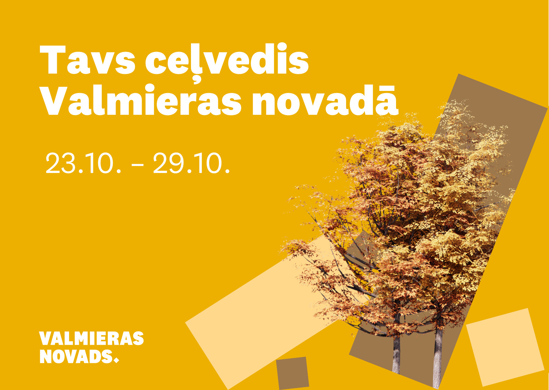 Ar Valmieras novada aktualitātēm no 23. oktobra līdz 29. oktobrim vari iepazīties ŠEIT.