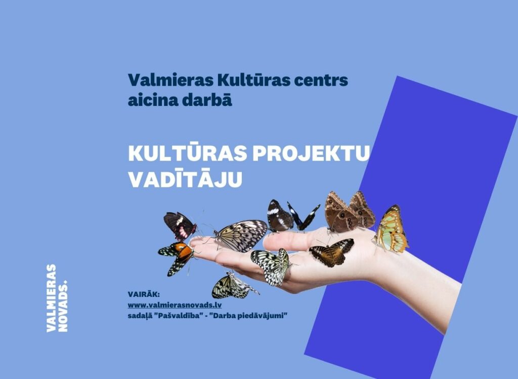 kultūras projektu vadītāju VKC