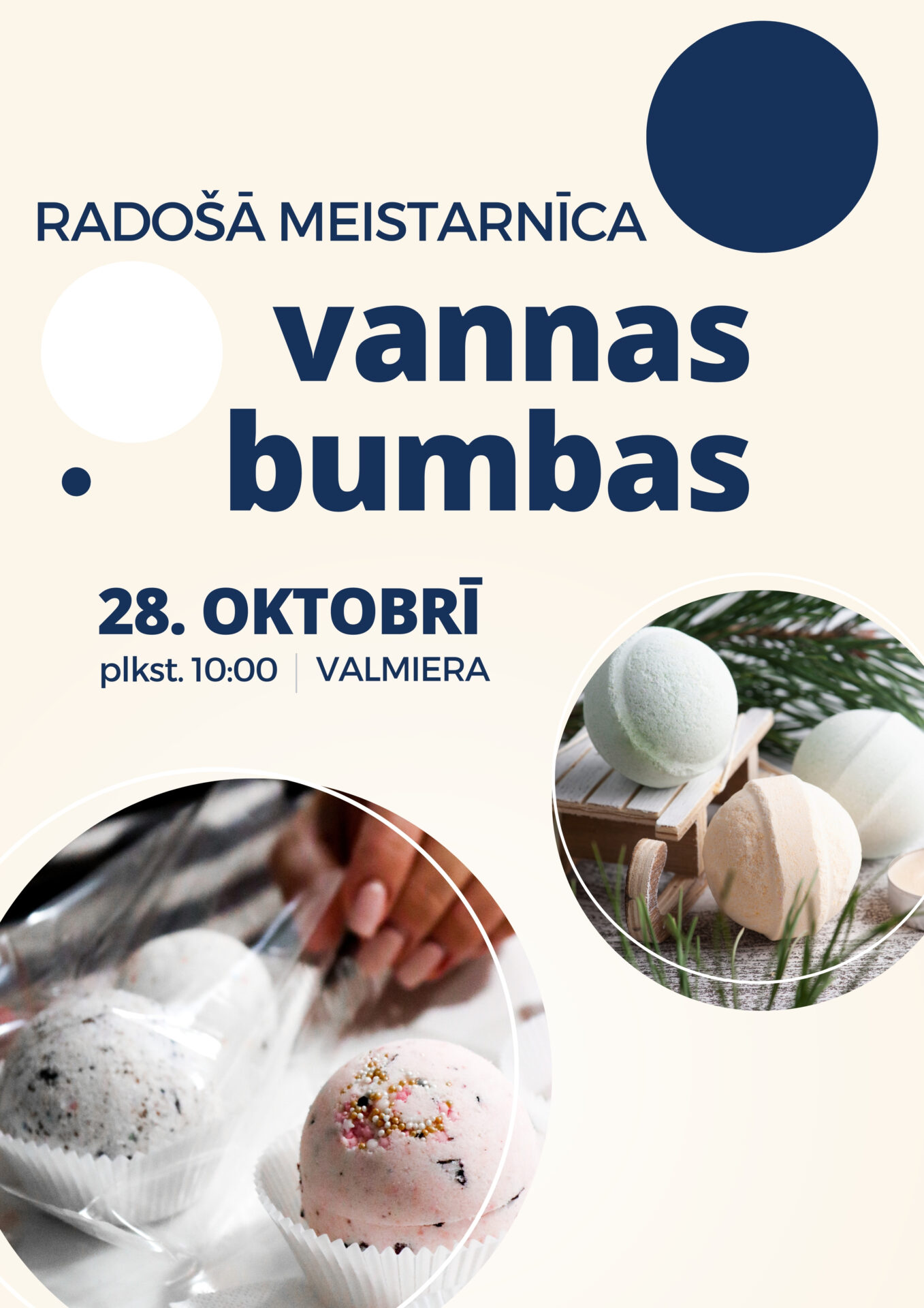 Vannas bumbu maistarnīca Mika Pika bumbu istabā