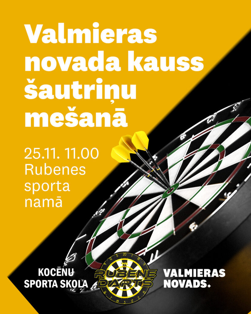 Valmieras novada kauss šautriņu mešanā