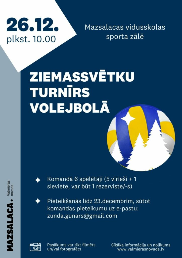 Ziemassvetku turnīrs volejbolā