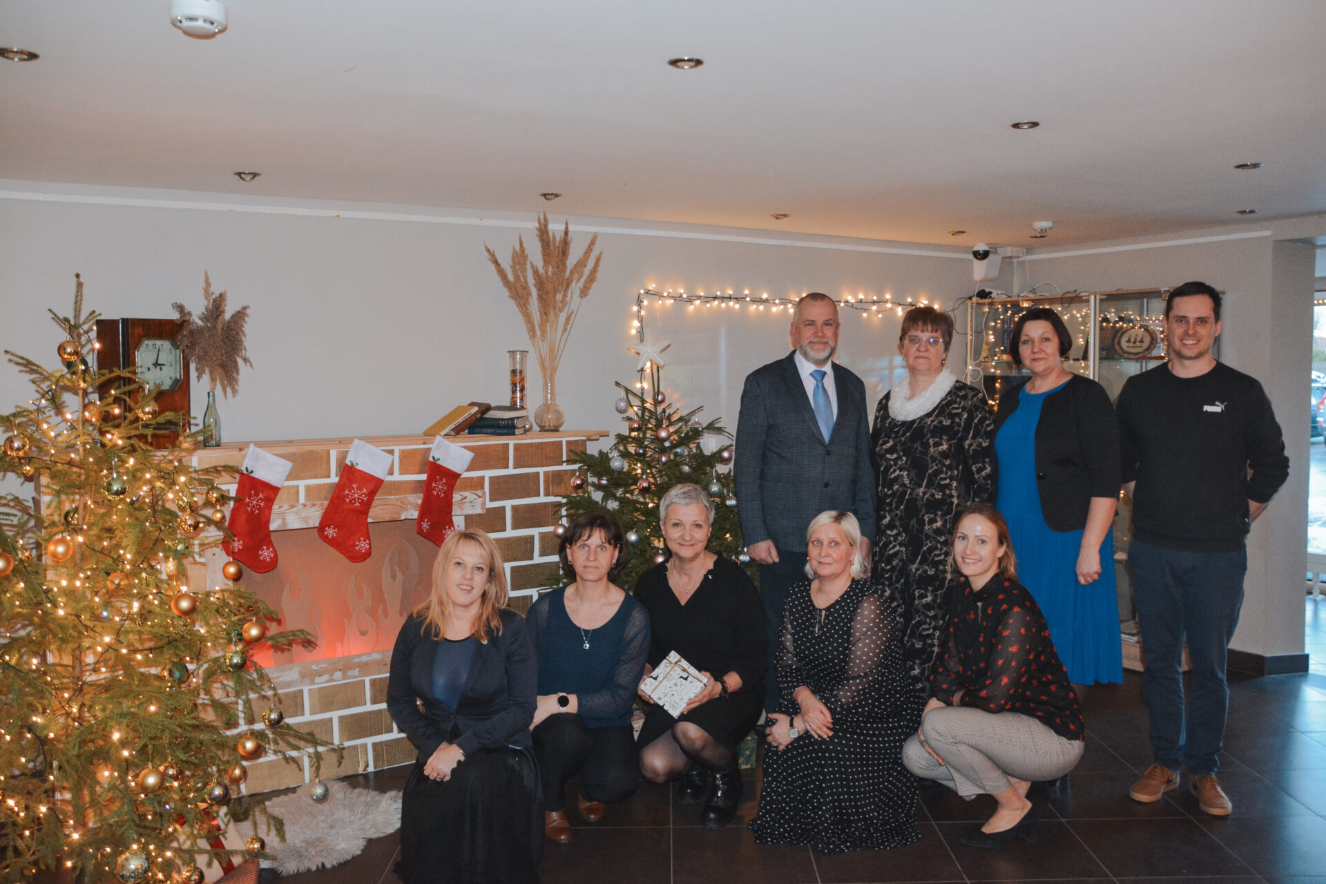 19. decembrī Valmieras novada pašvaldības vadība devās uz Rencēnu pamatskolu, Rūjienas vidusskolu un Naukšēnu vidusskolu.
