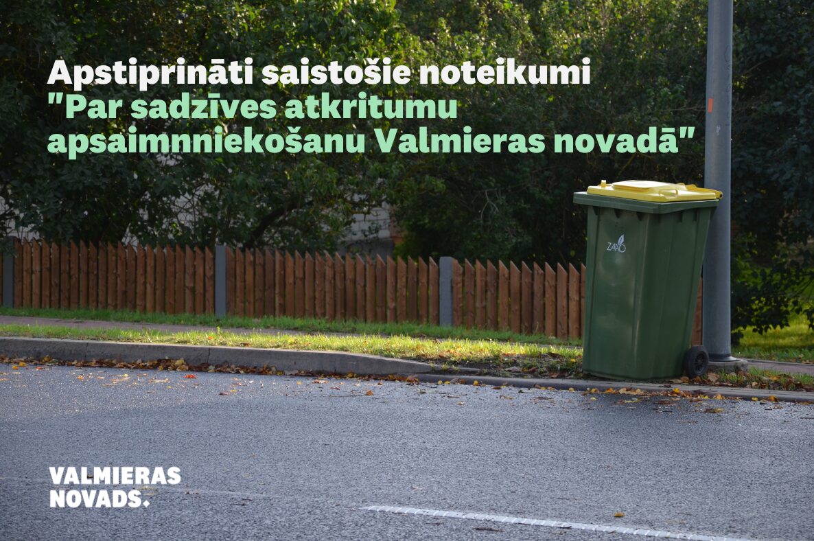 Apstiprināti saistošie noteikumi 