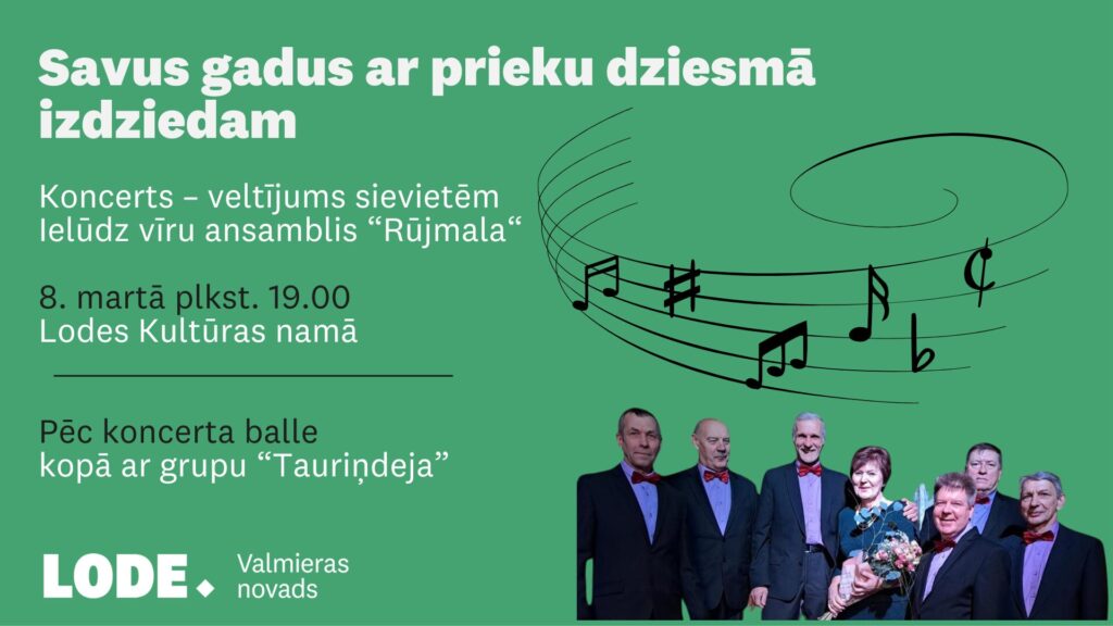 Savus gadus izdziedam