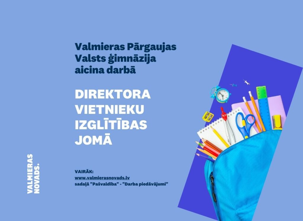 direktora vietnieku izglītības jomā VPVĢ