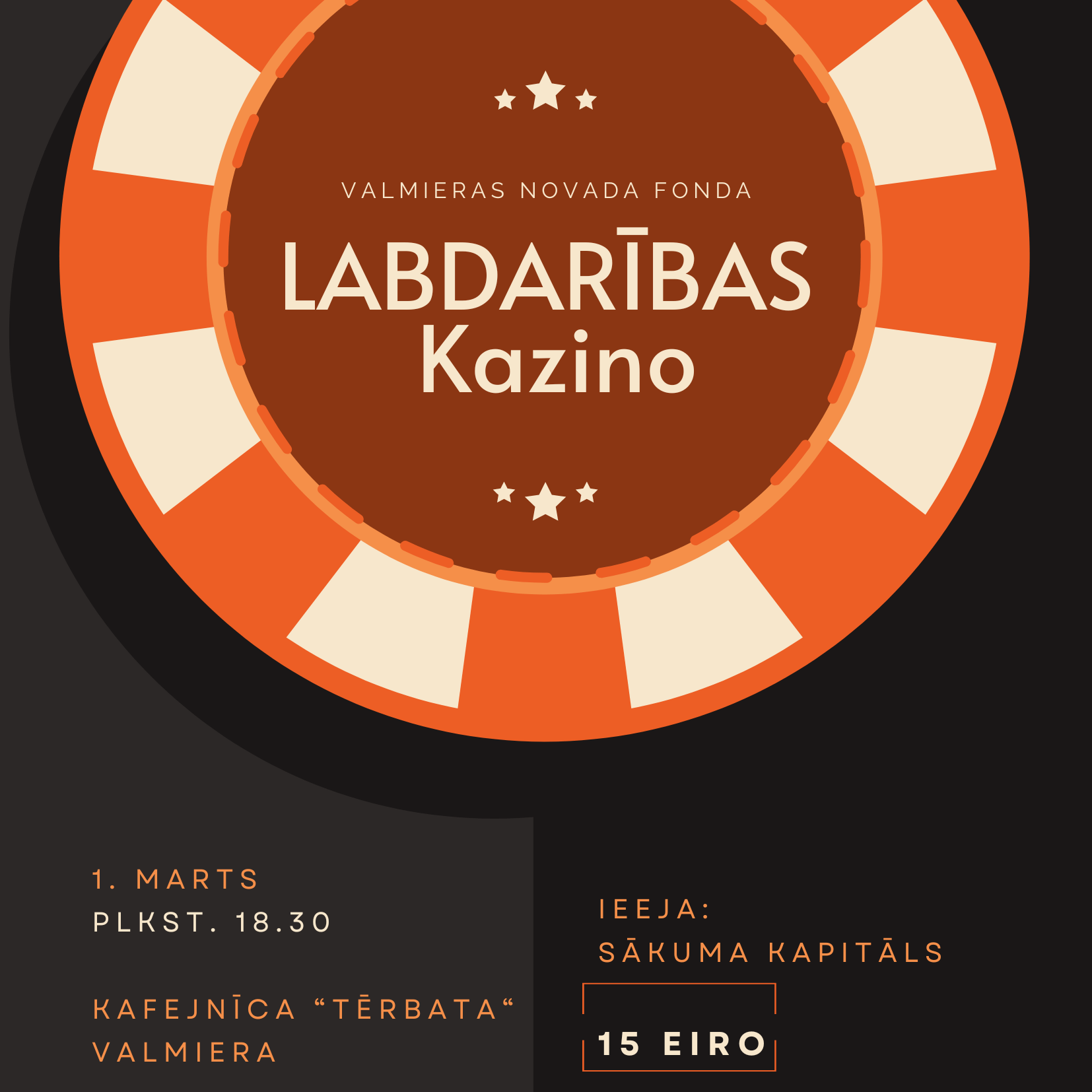 Labdarības kazino VNF