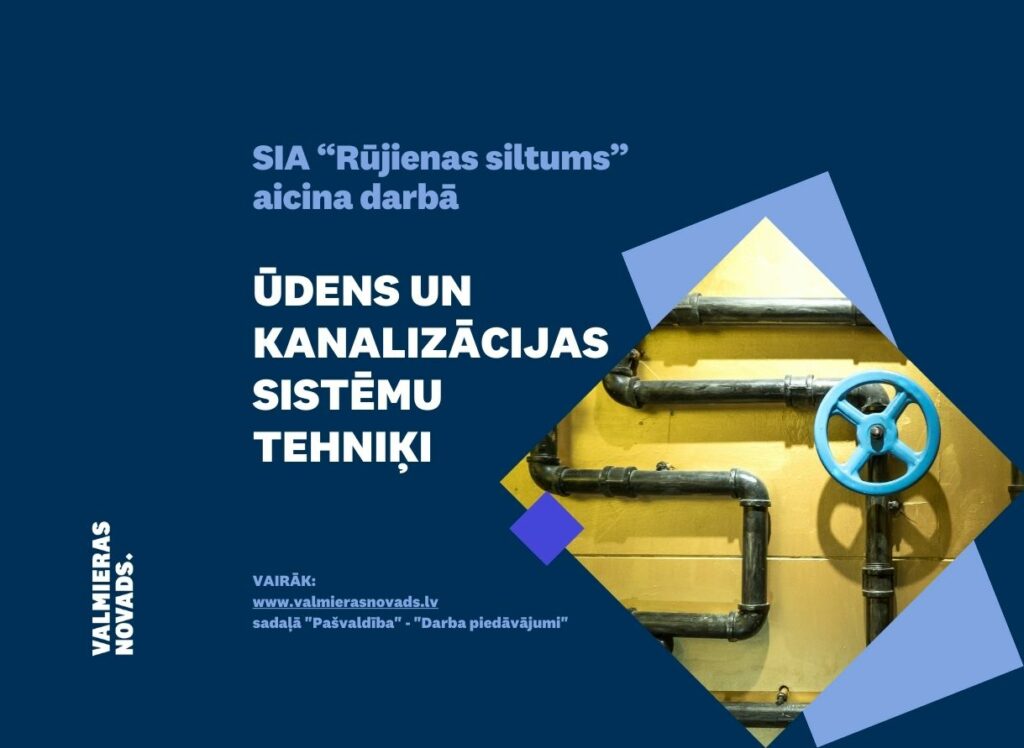 ūdens un kanalizācijas sistēmu tehniķis