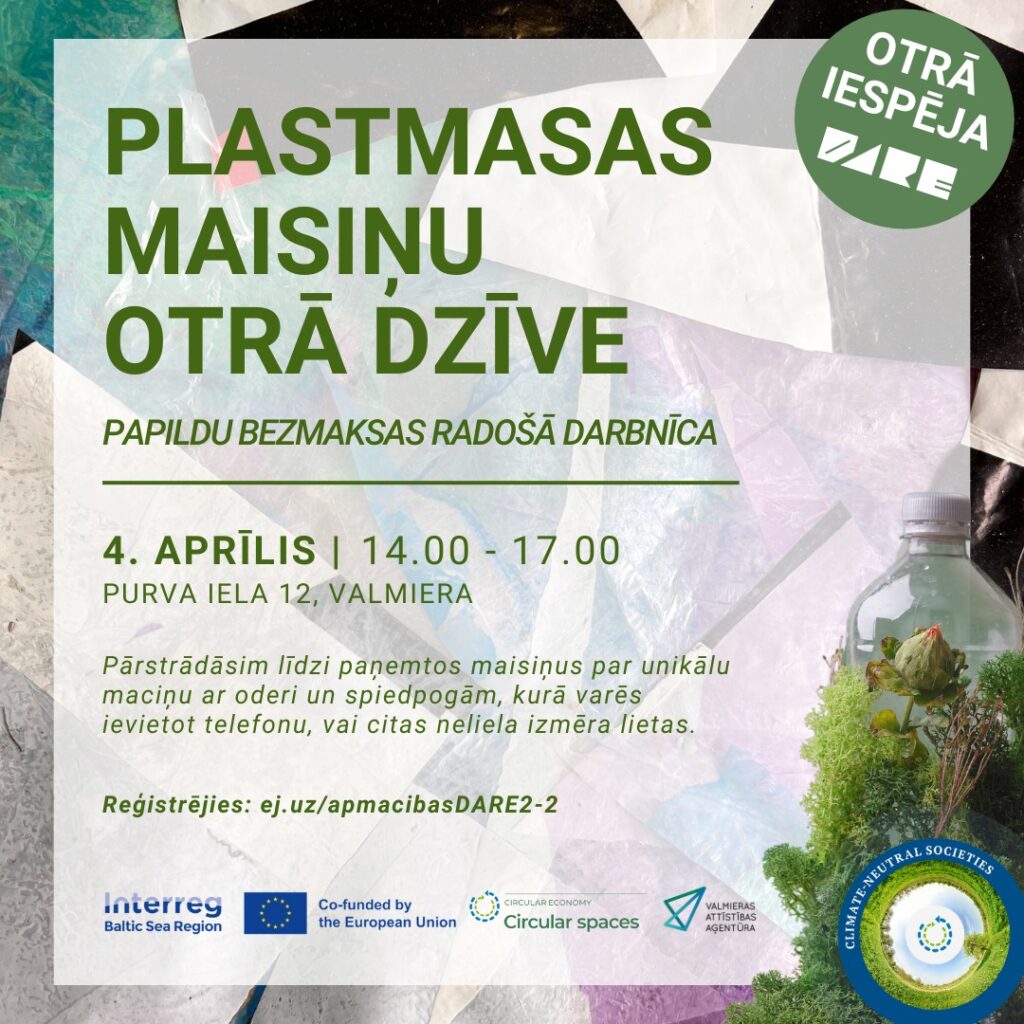 Plastmasas maisiņu otrā dzīve